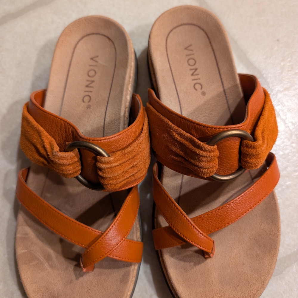Vionic Women's Orange Sandals